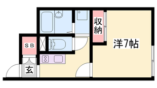 土山駅 徒歩14分 1階の物件間取画像